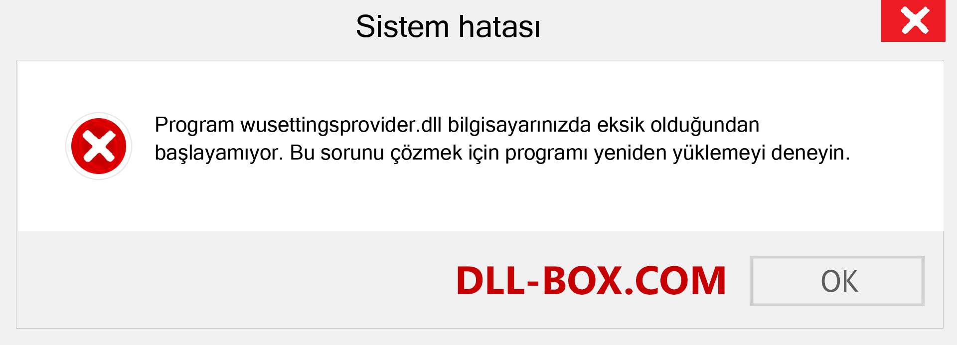 wusettingsprovider.dll dosyası eksik mi? Windows 7, 8, 10 için İndirin - Windows'ta wusettingsprovider dll Eksik Hatasını Düzeltin, fotoğraflar, resimler